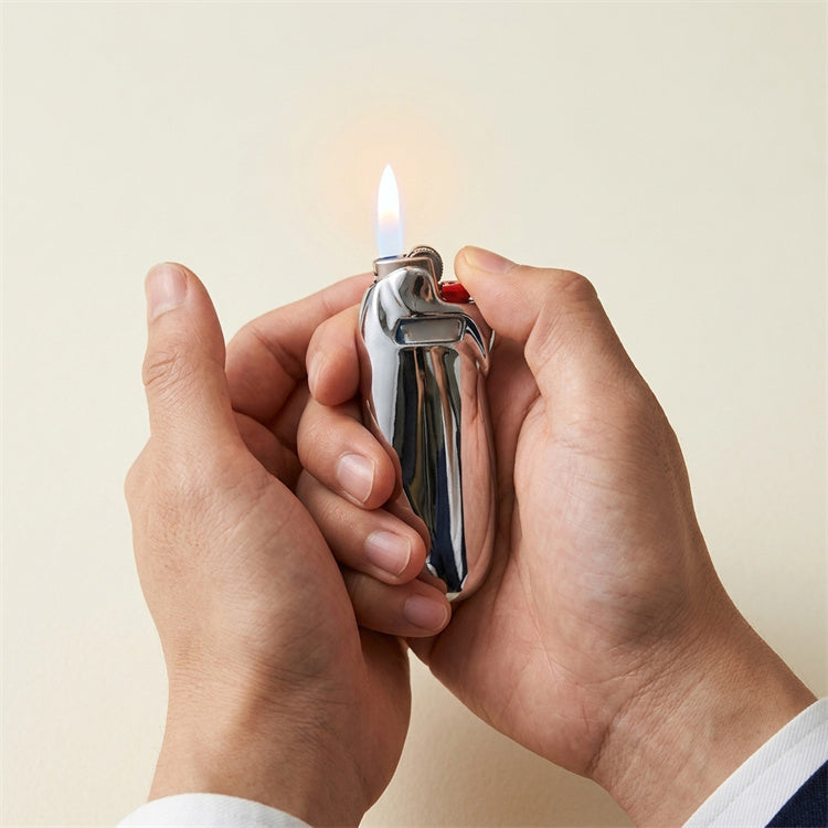 Chrome Lighter Case